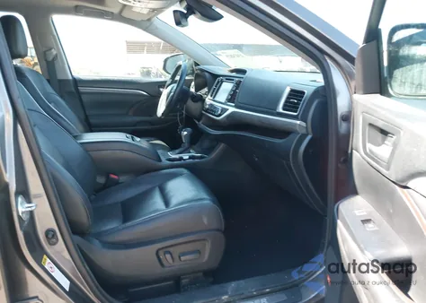 2017 Toyota Highlander Limited Platinum from USA, damaged, VIN 5TDYZRFH0HS200718